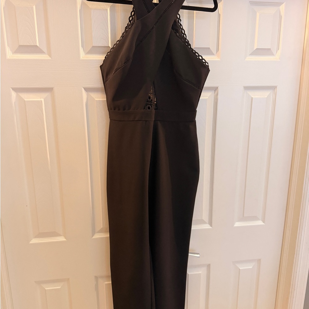 Harlyn Elegant Black Women's Jumpsuit L - Picture 8 of 12